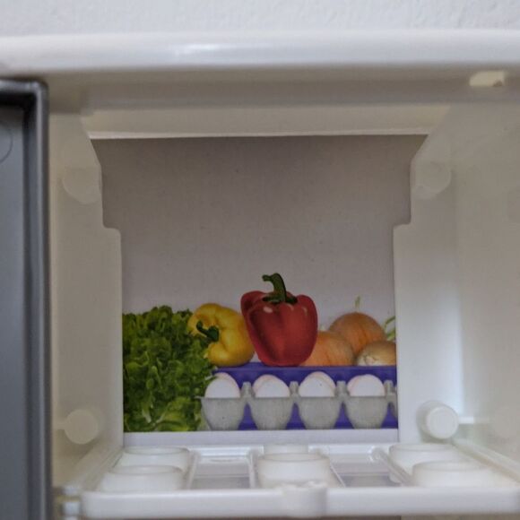 Barbie Dream House Refrigerator, 2 Shelves Replacement Part, Mattel 2018 - Picture 14 of 16